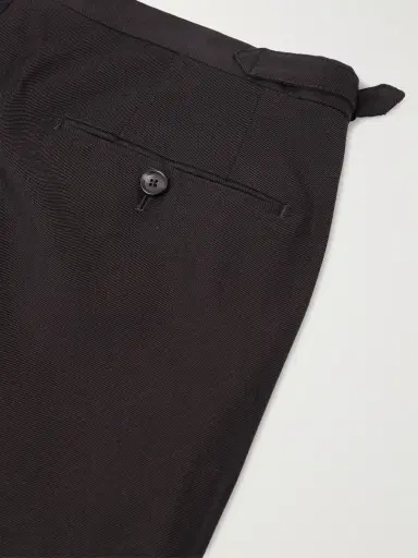 De Petrillo Straight-Leg Cotton and Silk-Blend Twill Suit Trousers - Men | Thumbnail 5 De Petrillo Straight-Leg Cotton and Silk-Blend Twill Suit Trousers - Men | Thumbnail 5