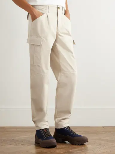 Brunello Cucinelli Straight-Leg Virgin Wool-Flannel Cargo Trousers - Men | Thumbnail 3 Brunello Cucinelli Straight-Leg Virgin Wool-Flannel Cargo Trousers - Men | Thumbnail 3