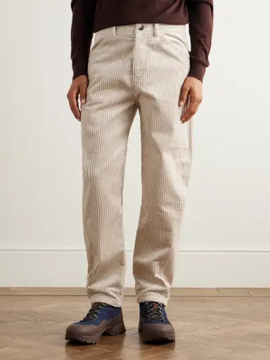 Brunello Cucinelli Slim-Fit Tapered Cotton-Corduroy Trousers - Men | Thumbnail 3 Brunello Cucinelli Slim-Fit Tapered Cotton-Corduroy Trousers - Men | Thumbnail 3