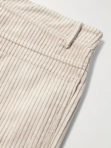 Brunello Cucinelli Slim-Fit Tapered Cotton-Corduroy Trousers - Men | Thumbnail 5 Brunello Cucinelli Slim-Fit Tapered Cotton-Corduroy Trousers - Men | Thumbnail 5