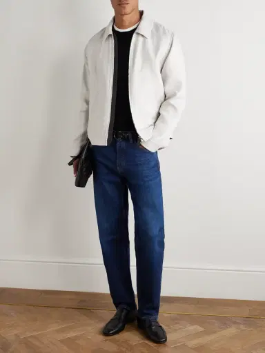 Zegna Roccia Straight-Leg Stretch Jeans - Men | Thumbnail 2 Zegna Roccia Straight-Leg Stretch Jeans - Men | Thumbnail 2