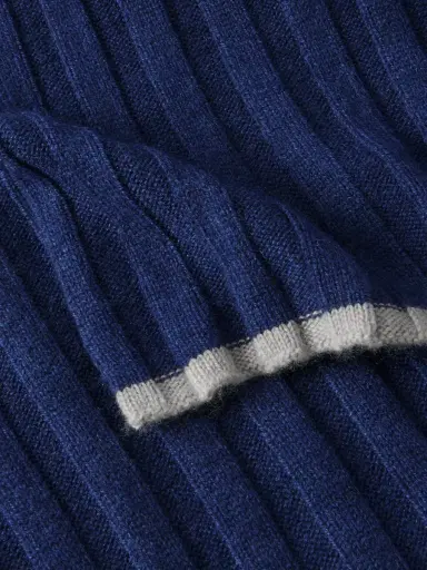 Brunello Cucinelli Ribbed Cashmere Scarf - Men | Thumbnail 3 Brunello Cucinelli Ribbed Cashmere Scarf - Men | Thumbnail 3
