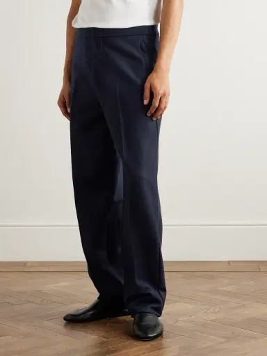 Loro Piana Breia Tapered Wool and Cashmere-Blend Trousers - Men | Thumbnail 3 Loro Piana Breia Tapered Wool and Cashmere-Blend Trousers - Men | Thumbnail 3
