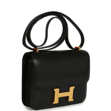HERMÈS Hermes Constance 18 Black Chevre Chamkila Gold Hardware | Thumbnail 2 HERMÈS Hermes Constance 18 Black Chevre Chamkila Gold Hardware | Thumbnail 2
