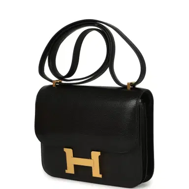 HERMÈS Hermes Constance 18 Black Chevre Chamkila Gold Hardware | Thumbnail 5 HERMÈS Hermes Constance 18 Black Chevre Chamkila Gold Hardware | Thumbnail 5