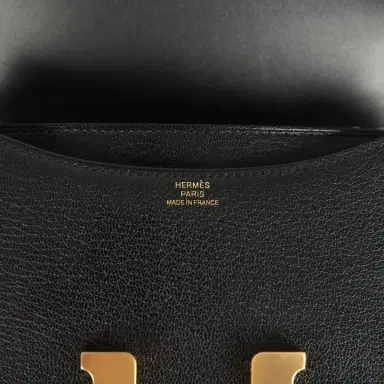 HERMÈS Hermes Constance 18 Black Chevre Chamkila Gold Hardware | Thumbnail 8 HERMÈS Hermes Constance 18 Black Chevre Chamkila Gold Hardware | Thumbnail 8