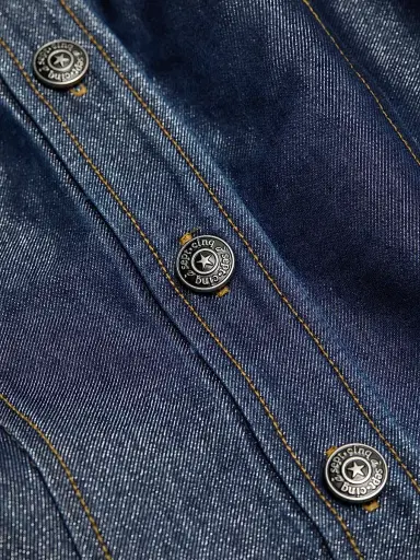Cinq à Sept Women's Nolita Shimmer Denim Belted Minidress | Thumbnail 7 Cinq à Sept Women's Nolita Shimmer Denim Belted Minidress | Thumbnail 7
