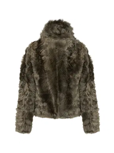 Yves Salomon Women's Veste Reversible Leather & Shearling Jacket - Alpes - Size 36 | Thumbnail 5 Yves Salomon Women's Veste Reversible Leather & Shearling Jacket - Alpes - Size 36 | Thumbnail 5