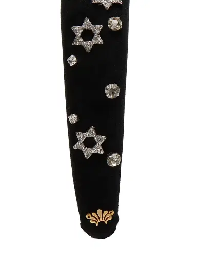 Lele Sadoughi Women's Alice Star Of David Velvet Headband | Thumbnail 3 Lele Sadoughi Women's Alice Star Of David Velvet Headband | Thumbnail 3