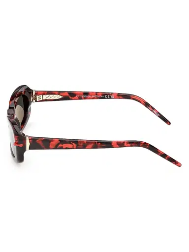 Christian Louboutin Women's Kate 52MM Rectangular Sunglasses - Red Black | Thumbnail 3 Christian Louboutin Women's Kate 52MM Rectangular Sunglasses - Red Black | Thumbnail 3