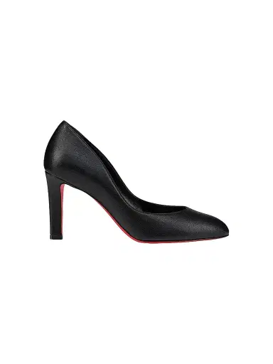 Christian Louboutin Women's Fannylove 85MM Leather Pumps - Black | Thumbnail 1 Christian Louboutin Women's Fannylove 85MM Leather Pumps - Black | Thumbnail 1