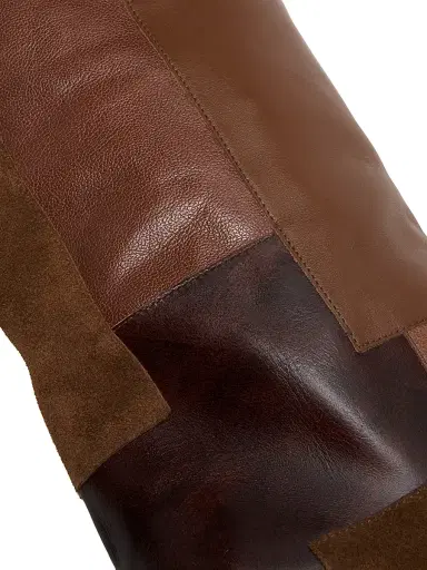 Schutz Women's Maryana 90MM Patchwork Leather Knee-High Boots | Thumbnail 6 Schutz Women's Maryana 90MM Patchwork Leather Knee-High Boots | Thumbnail 6