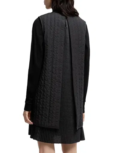 Moncler Women's Down-Filled Mini Dress - Black | Thumbnail 3 Moncler Women's Down-Filled Mini Dress - Black | Thumbnail 3