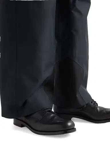 Prada Men's Antiqued Leather Laced Derby Shoes - Black | Thumbnail 6 Prada Men's Antiqued Leather Laced Derby Shoes - Black | Thumbnail 6