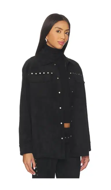 Amanda Uprichard Nirvana Suede Jacket | Thumbnail 2 Amanda Uprichard Nirvana Suede Jacket | Thumbnail 2