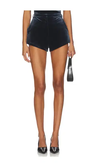 Amanda Uprichard Kelso Velvet Short | Thumbnail 1 Amanda Uprichard Kelso Velvet Short | Thumbnail 1