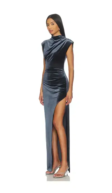 Amanda Uprichard Biella Velvet Gown | Thumbnail 2 Amanda Uprichard Biella Velvet Gown | Thumbnail 2