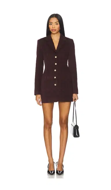 Amanda Uprichard Peralta Blazer Romper | Thumbnail 1 Amanda Uprichard Peralta Blazer Romper | Thumbnail 1