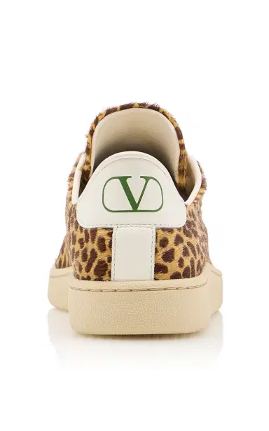 Valentino Garavani Royco Animal-Print Calf-Hair Sneakers | Thumbnail 4 Valentino Garavani Royco Animal-Print Calf-Hair Sneakers | Thumbnail 4