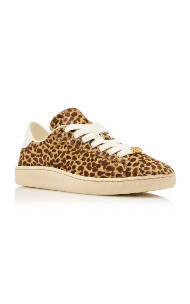 Valentino Garavani Royco Animal-Print Calf-Hair Sneakers | Thumbnail 5 Valentino Garavani Royco Animal-Print Calf-Hair Sneakers | Thumbnail 5