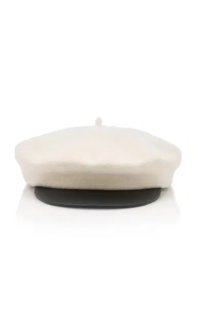 Valentino Garavani VLogo Signature Wool Beret | Thumbnail 6 Valentino Garavani VLogo Signature Wool Beret | Thumbnail 6