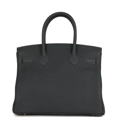 HERMÈS Hermes Birkin 30 Ardoise Togo Gold Hardware | Thumbnail 5 HERMÈS Hermes Birkin 30 Ardoise Togo Gold Hardware | Thumbnail 5
