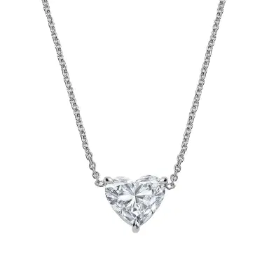 Stephanie Gottlieb Signature 1.70ct Heart Soliatire Necklace | Thumbnail 1 Stephanie Gottlieb Signature 1.70ct Heart Soliatire Necklace | Thumbnail 1