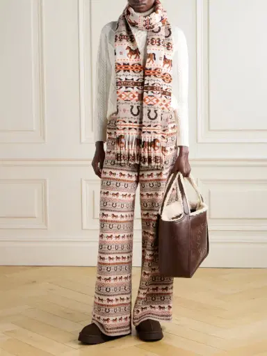 Stella McCartney Wool Wide-leg Pants | Thumbnail 2 Stella McCartney Wool Wide-leg Pants | Thumbnail 2