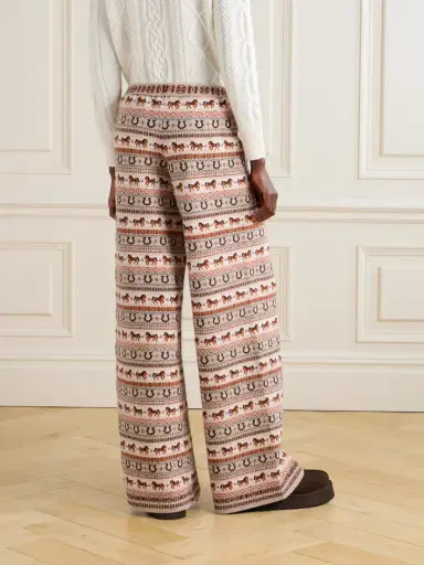 Stella McCartney Wool Wide-leg Pants | Thumbnail 4 Stella McCartney Wool Wide-leg Pants | Thumbnail 4