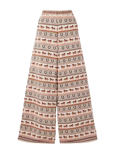 Stella McCartney Wool Wide-leg Pants | Thumbnail 1 Stella McCartney Wool Wide-leg Pants | Thumbnail 1