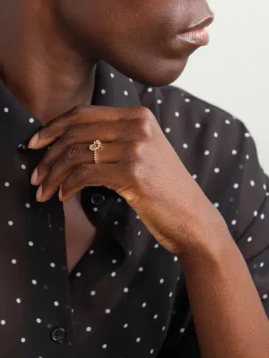 Sophie Bille Brahe Rêve Escargot 18-karat Recycled Gold Diamond Ring | Thumbnail 2 Sophie Bille Brahe Rêve Escargot 18-karat Recycled Gold Diamond Ring | Thumbnail 2