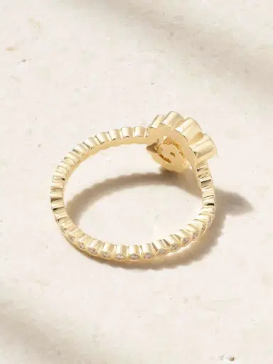Sophie Bille Brahe Rêve Escargot 18-karat Recycled Gold Diamond Ring | Thumbnail 3 Sophie Bille Brahe Rêve Escargot 18-karat Recycled Gold Diamond Ring | Thumbnail 3
