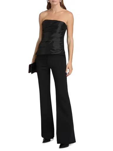 Simkhai Women's Kenna Flare Trousers - Black - Size 0 | Thumbnail 2 Simkhai Women's Kenna Flare Trousers - Black - Size 0 | Thumbnail 2