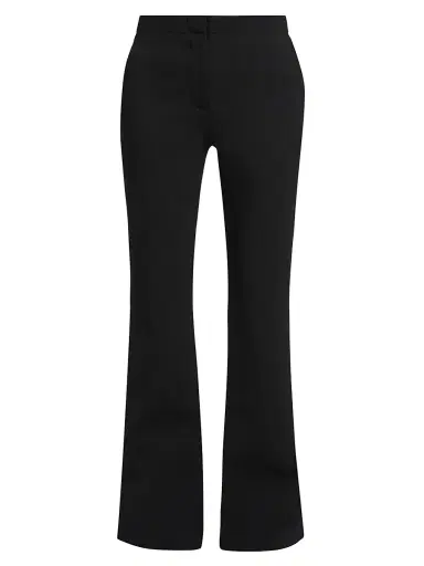 Simkhai Women's Kenna Flare Trousers - Black - Size 0 | Thumbnail 1 Simkhai Women's Kenna Flare Trousers - Black - Size 0 | Thumbnail 1