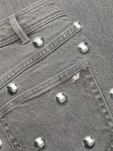 Cinq à Sept Women's Samantha Studded Boot-Cut Jeans | Thumbnail 7 Cinq à Sept Women's Samantha Studded Boot-Cut Jeans | Thumbnail 7