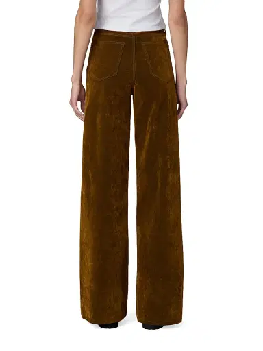 Joe's Jeans Women's The Mia Stretch Flocked Wide-Leg Jeans - Bronze Brown | Thumbnail 5 Joe's Jeans Women's The Mia Stretch Flocked Wide-Leg Jeans - Bronze Brown | Thumbnail 5