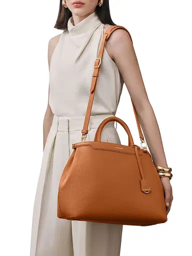 MAISON de SABRÉ Women's The Palais Top Handle Bag - Pecan Brown | Thumbnail 2 MAISON de SABRÉ Women's The Palais Top Handle Bag - Pecan Brown | Thumbnail 2