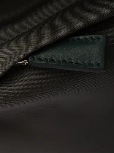 Prada Men's Re-Nylon and Leather Shoulder Bag - Green | Thumbnail 6 Prada Men's Re-Nylon and Leather Shoulder Bag - Green | Thumbnail 6