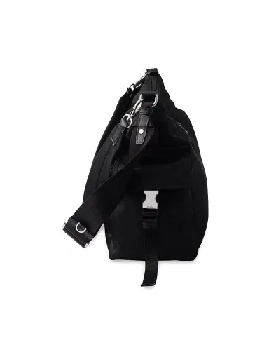 Prada Men's Explore Re-Nylon and Leather Bag - Black | Thumbnail 4 Prada Men's Explore Re-Nylon and Leather Bag - Black | Thumbnail 4