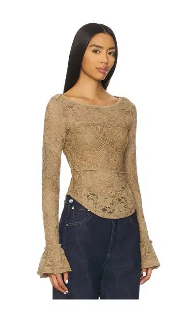 Free People Lace Layering Long Sleeve | Thumbnail 2 Free People Lace Layering Long Sleeve | Thumbnail 2