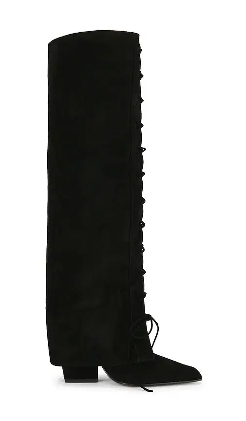 Jane Fold Over Lace Up Boot 100 Jane Fold Over Lace Up Boot 100