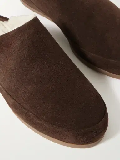 Mulo Shearling-Lined Suede Slippers - Men | Thumbnail 5 Mulo Shearling-Lined Suede Slippers - Men | Thumbnail 5