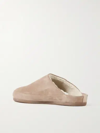 Mulo Shearling-Lined Suede Slippers - Men | Thumbnail 4 Mulo Shearling-Lined Suede Slippers - Men | Thumbnail 4
