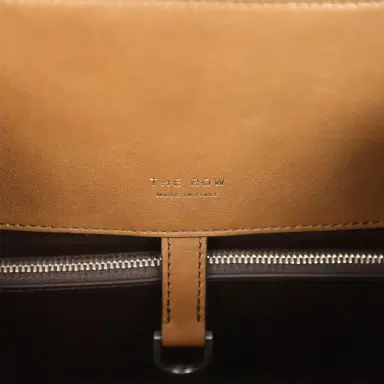 The Row The Row Margaux Shoulder 12 Muschio Saddle Silver Hardware | Thumbnail 11 The Row The Row Margaux Shoulder 12 Muschio Saddle Silver Hardware | Thumbnail 11