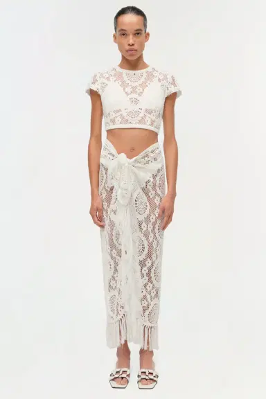 Simkhai Lidie Lace Top | Thumbnail 6 Simkhai Lidie Lace Top | Thumbnail 6