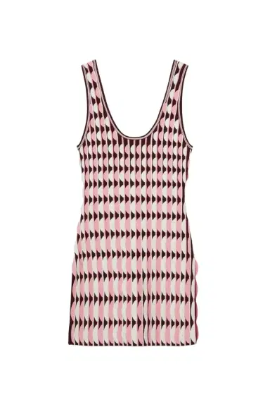 Simkhai Lorien Scalloped Knit Mini Dress | Thumbnail 1 Simkhai Lorien Scalloped Knit Mini Dress | Thumbnail 1