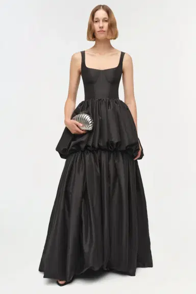 Simkhai Tabitha Taffeta Tiered Bubble Dress | Thumbnail 2 Simkhai Tabitha Taffeta Tiered Bubble Dress | Thumbnail 2
