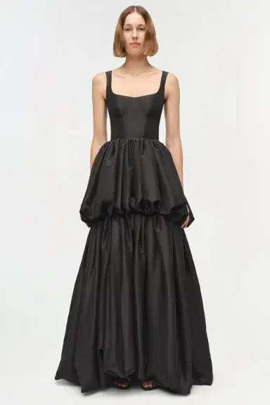 Simkhai Tabitha Taffeta Tiered Bubble Dress | Thumbnail 6 Simkhai Tabitha Taffeta Tiered Bubble Dress | Thumbnail 6