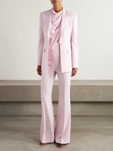 Gabriela Hearst Rhein Wool Flared Pants | Thumbnail 2 Gabriela Hearst Rhein Wool Flared Pants | Thumbnail 2