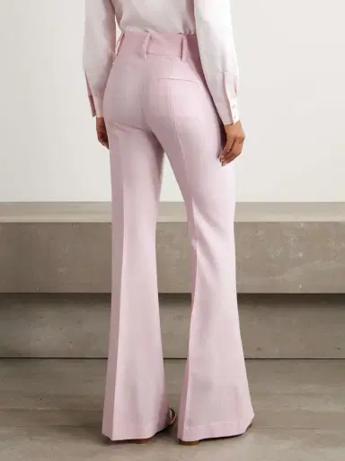 Gabriela Hearst Rhein Wool Flared Pants | Thumbnail 4 Gabriela Hearst Rhein Wool Flared Pants | Thumbnail 4